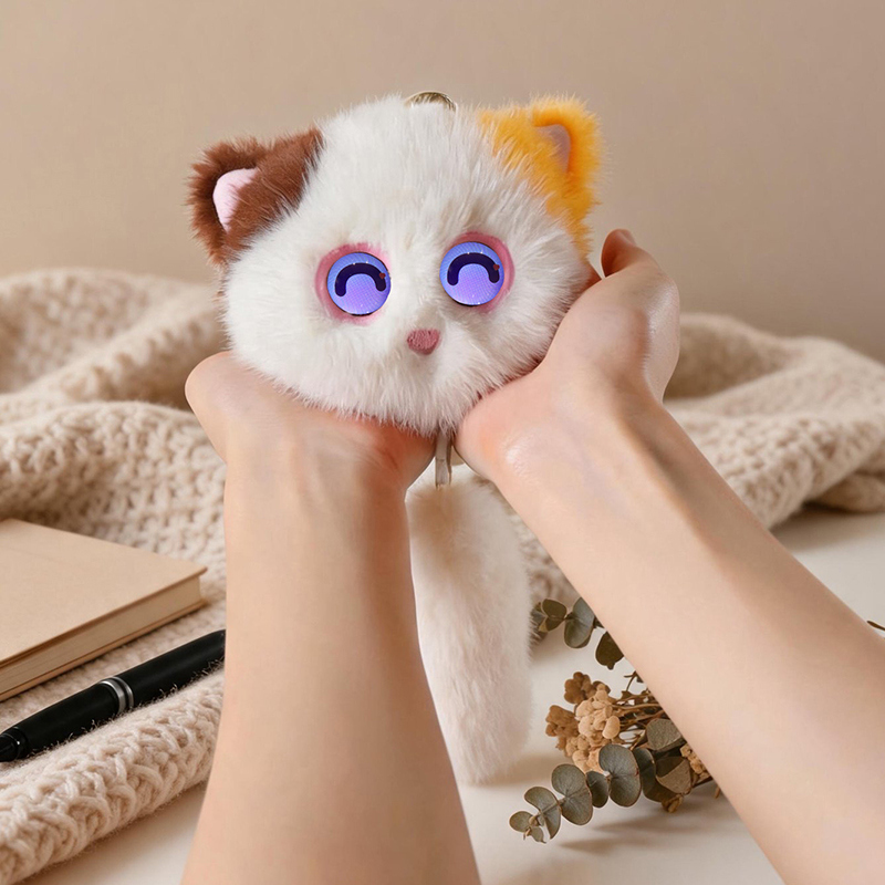 AI Cat Keychain product view 8